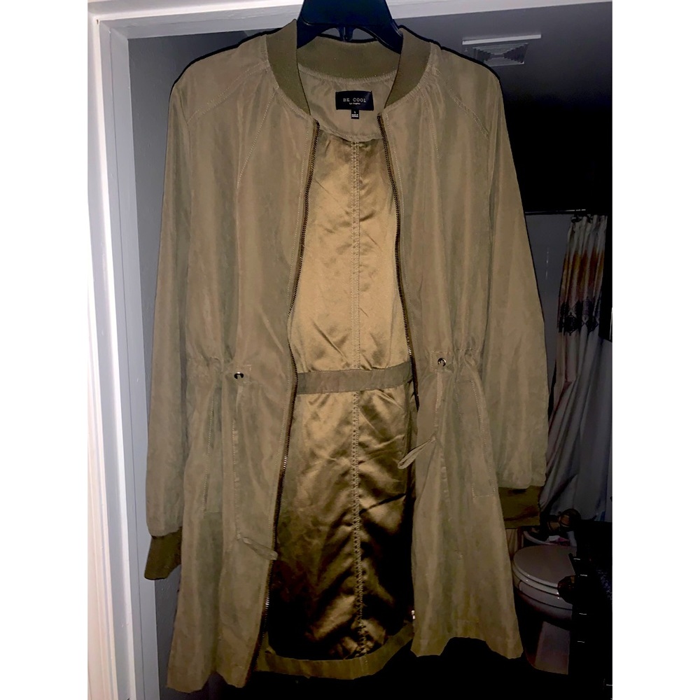 Army Green Bomber Jacket